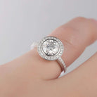 Moissanite Diamond Ring