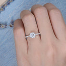 Moissanite Diamond Ring