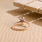 Solitaire Moissanite Engagement Ring