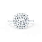 Round Cut Moissanite Ring
