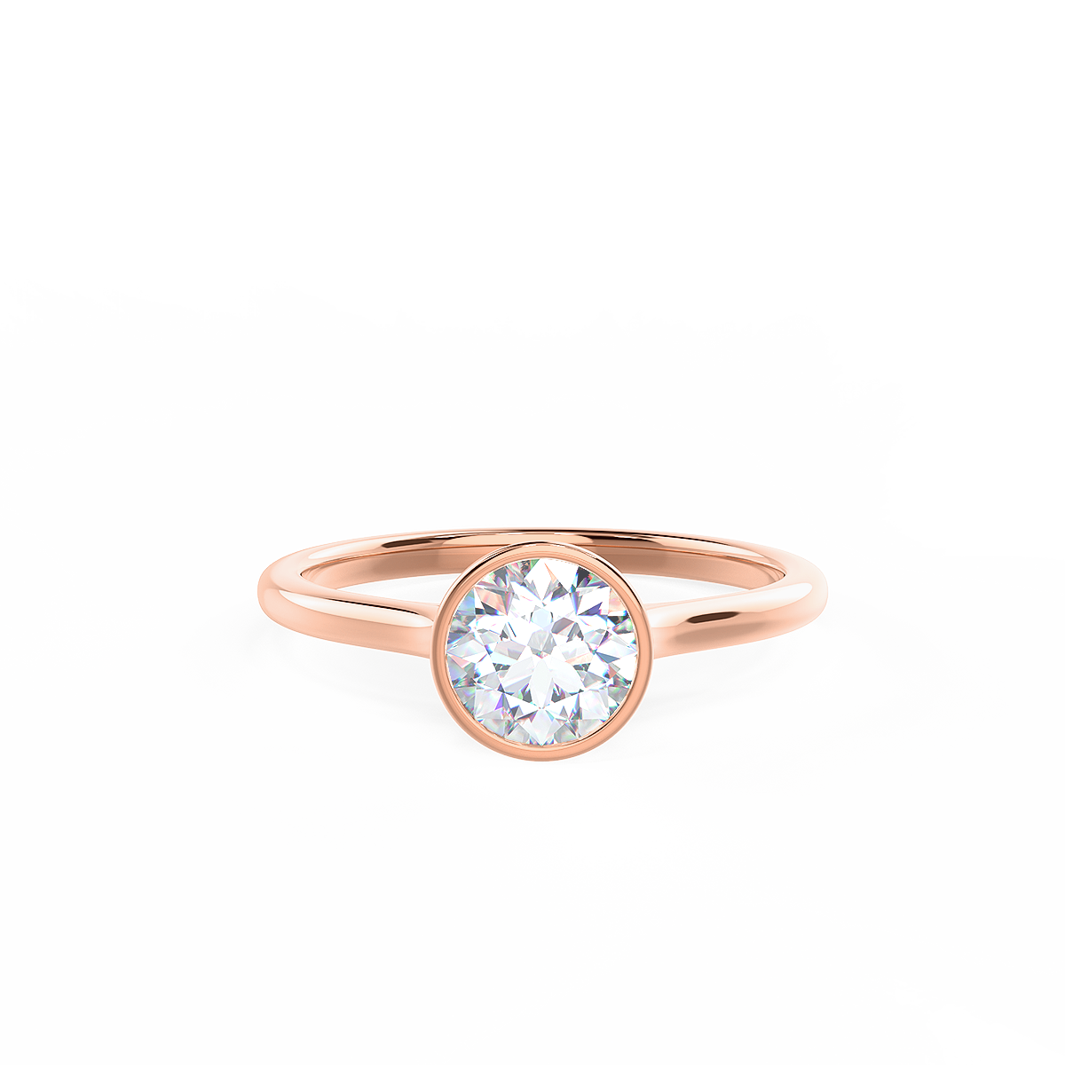Moissanite Engagement Ring for Her