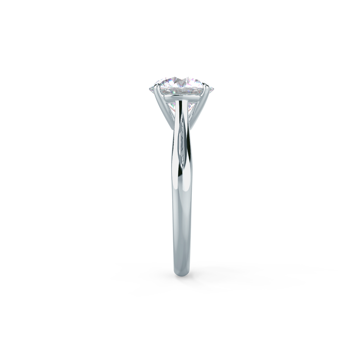 Moissanite Engagement Ring for Her