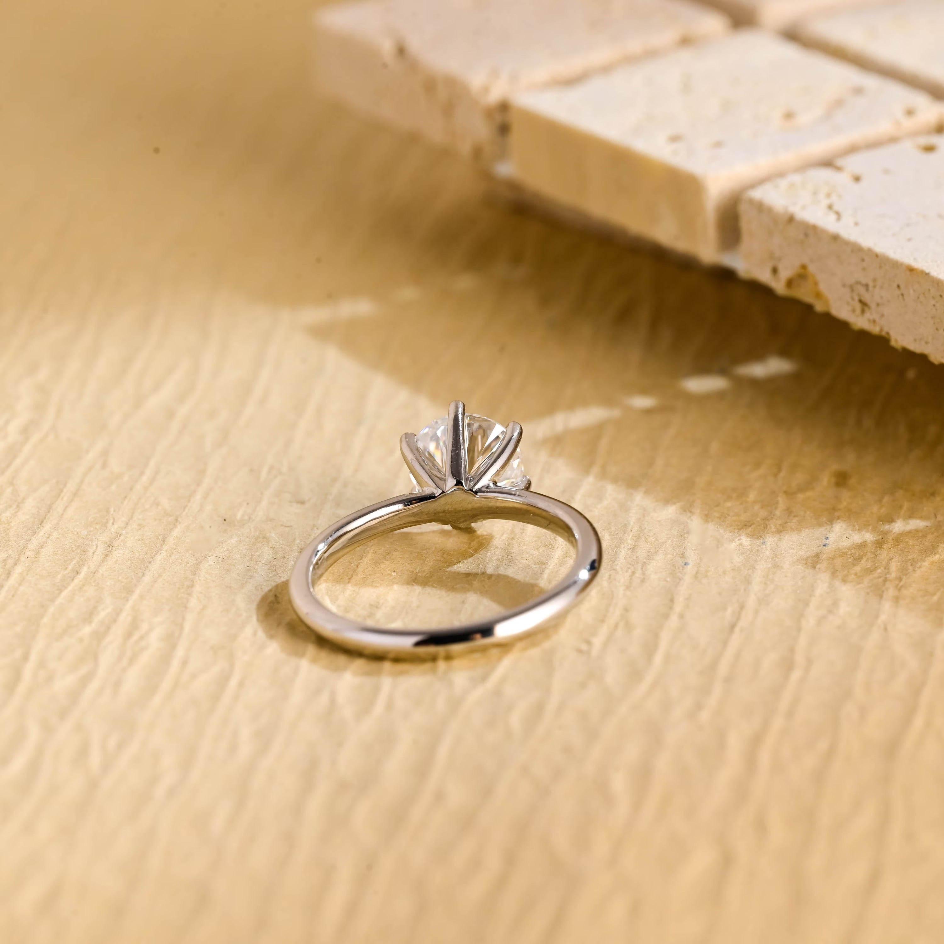 Diamond Solitaire Engagement Ring