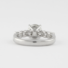 Round Moissanite Engagement Ring