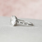 Round Cut Bridal Ring
