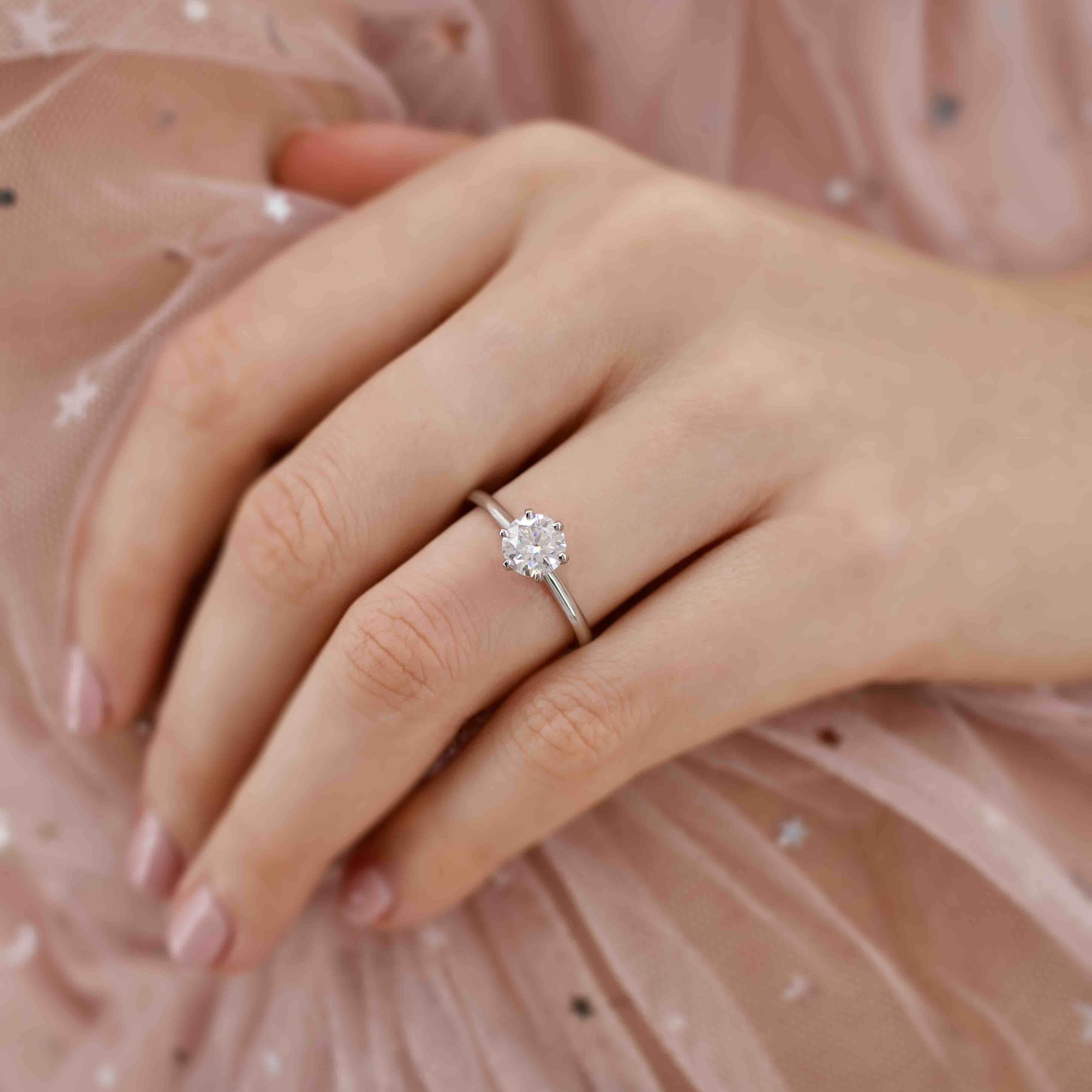 Classic Solitaire Engagement Ring