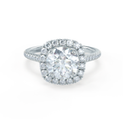 Halo Engagement Ring for Women