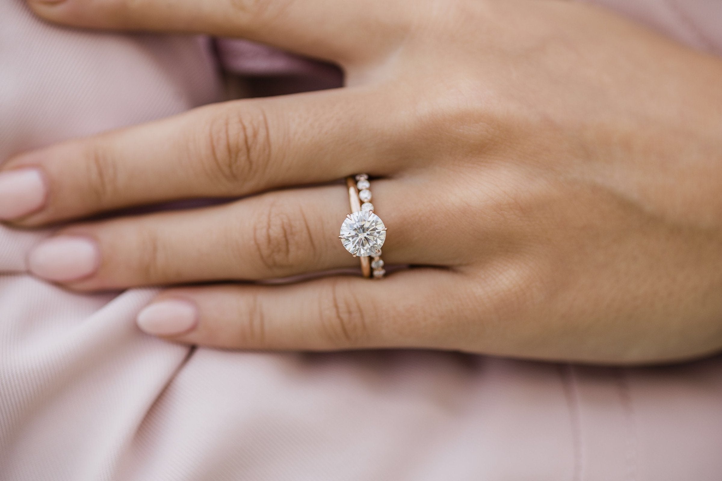 2.10CT Moissanite Ring