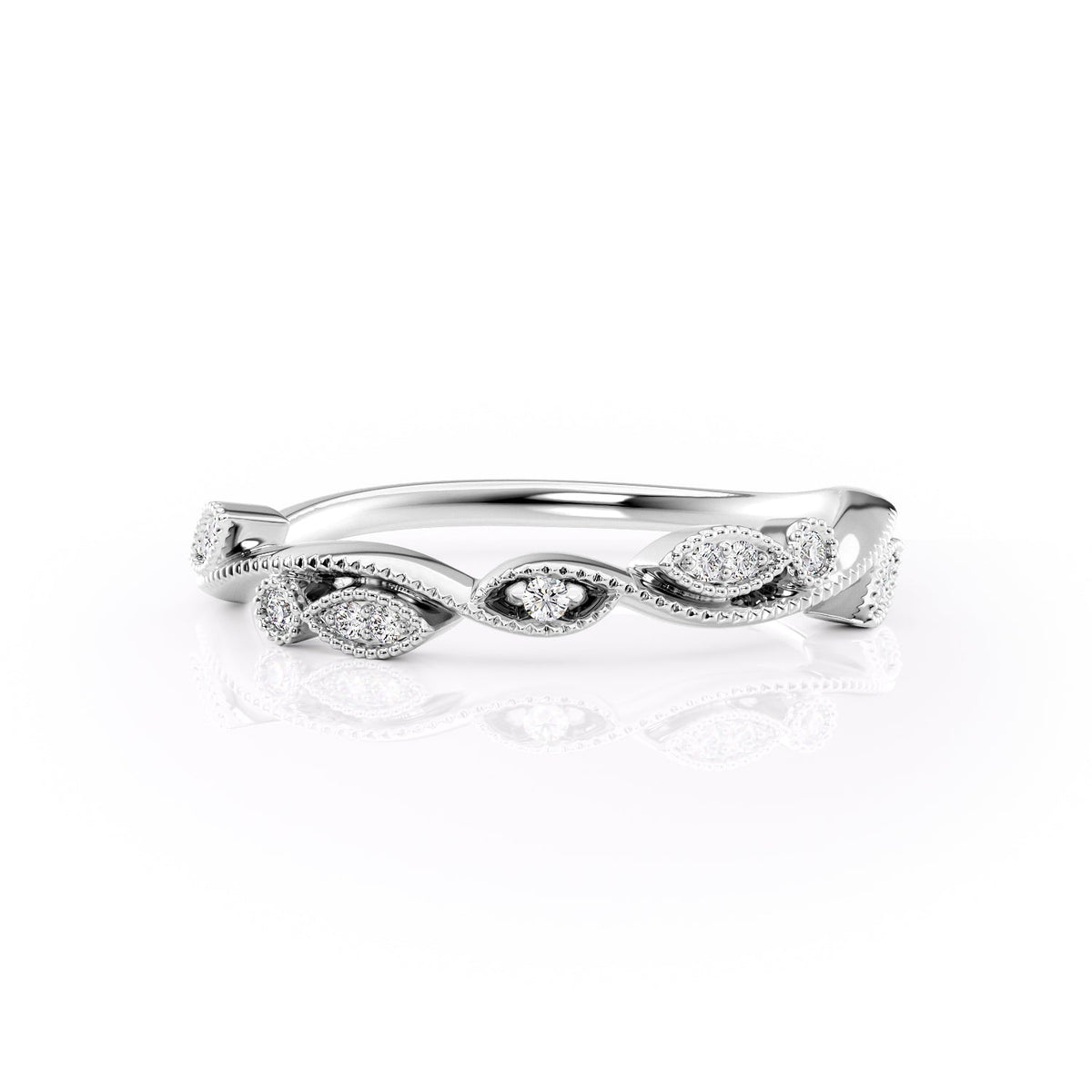 Round Diamond Band