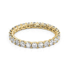 Round Diamond Trellis Wedding Band