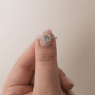 1.30 Carat Moissanite Engagement Ring