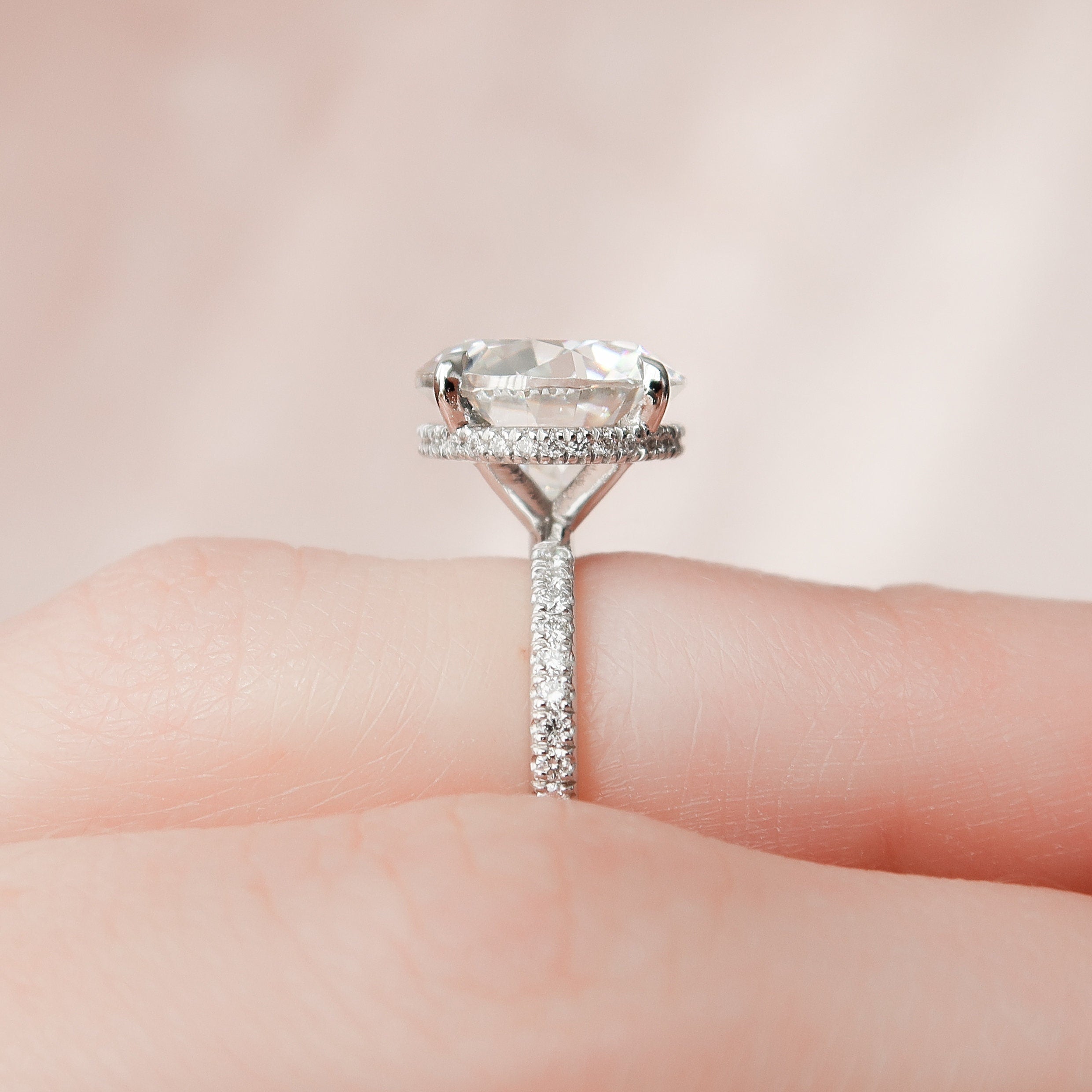 Moissanite Engagement Ring USA