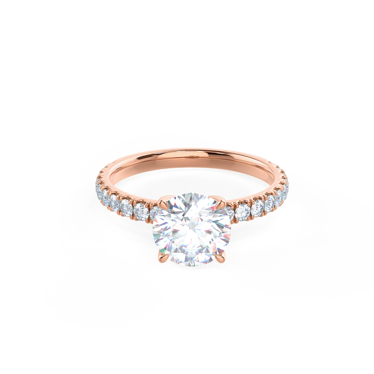 Moissanite Diamond Ring
