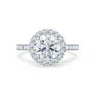 Round Moissanite Bridal Ring