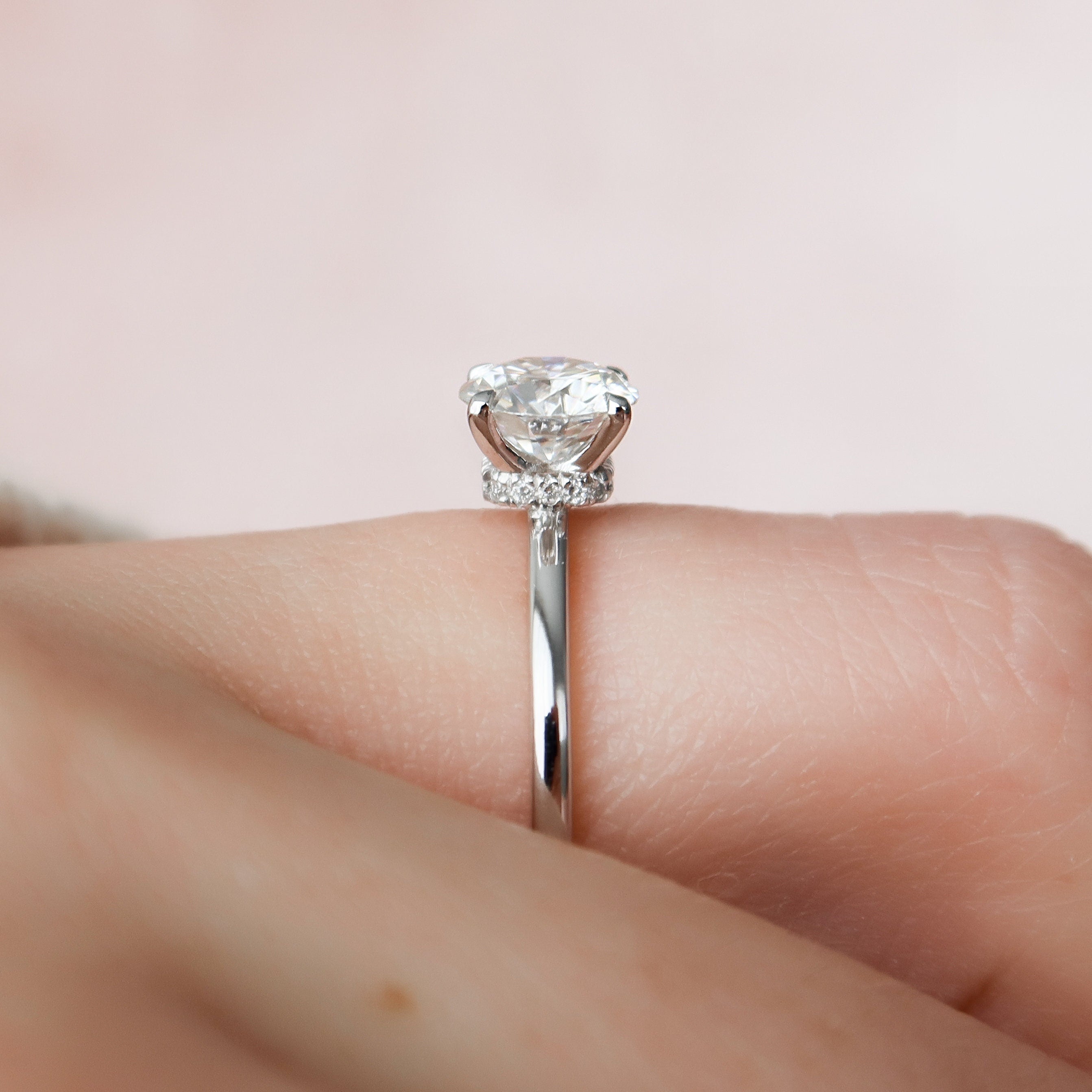 Moissanite Engagement Ring USA