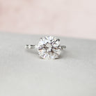 Round Solitaire Engagement Ring