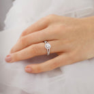 Moissanite Engagement Ring USA