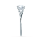 Round Moissanite Diamond Ring