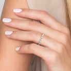 Shared Prong Diamond Band