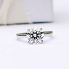 Cathedral Solitaire Engagement Ring