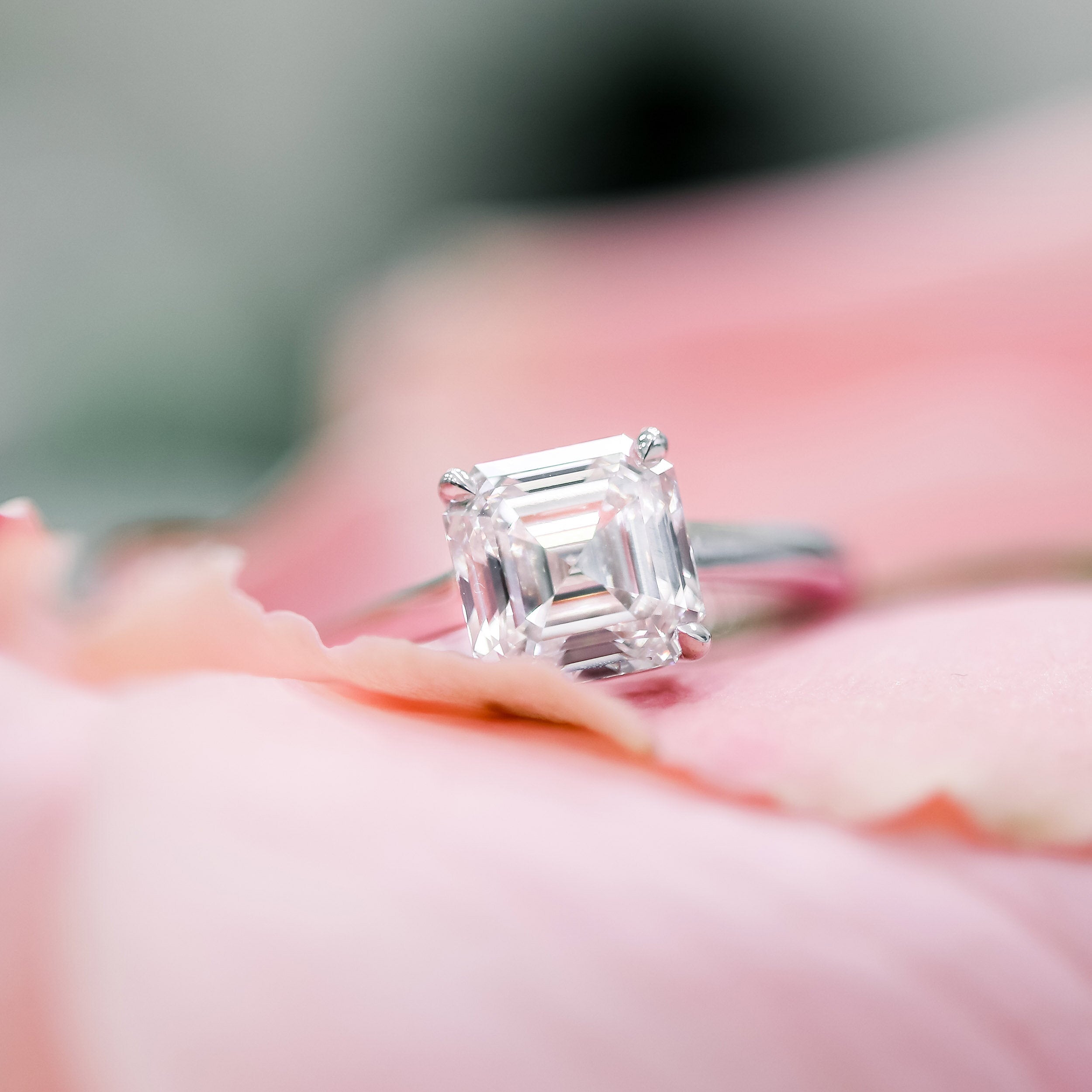 Cathedral Solitaire Engagement Ring