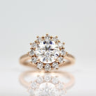Designer Halo Engagement Ring