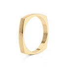 Signet Wedding Band
Minimalist Wedding Ring
Solitaire Matching Band
Modern Signet Ring