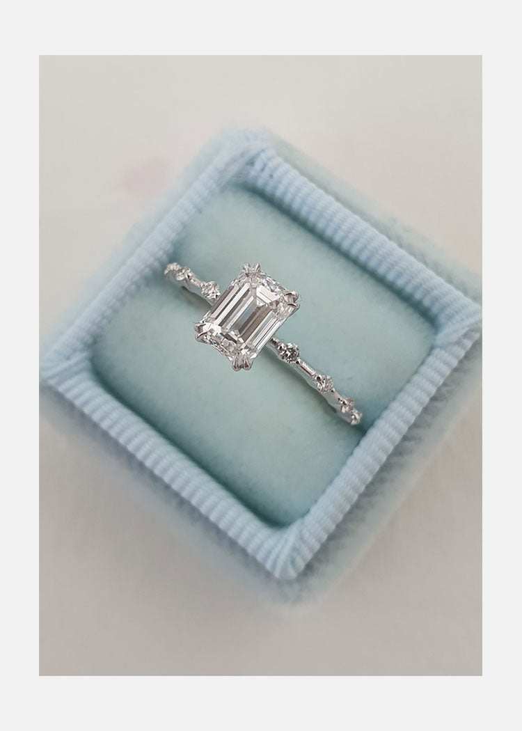 Moissanite Engagement Ring USA