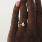 Pear Shape Engagement Ring