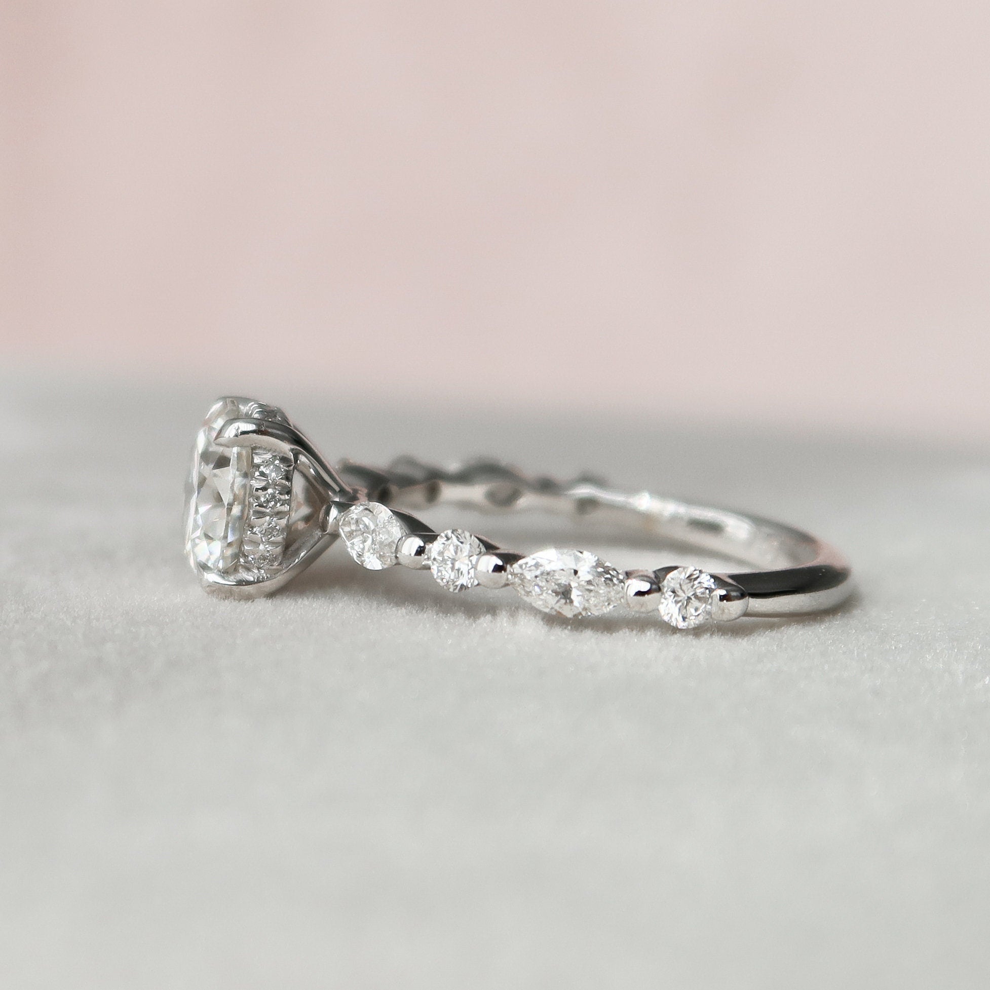 Gold Engagement Ring for Women
