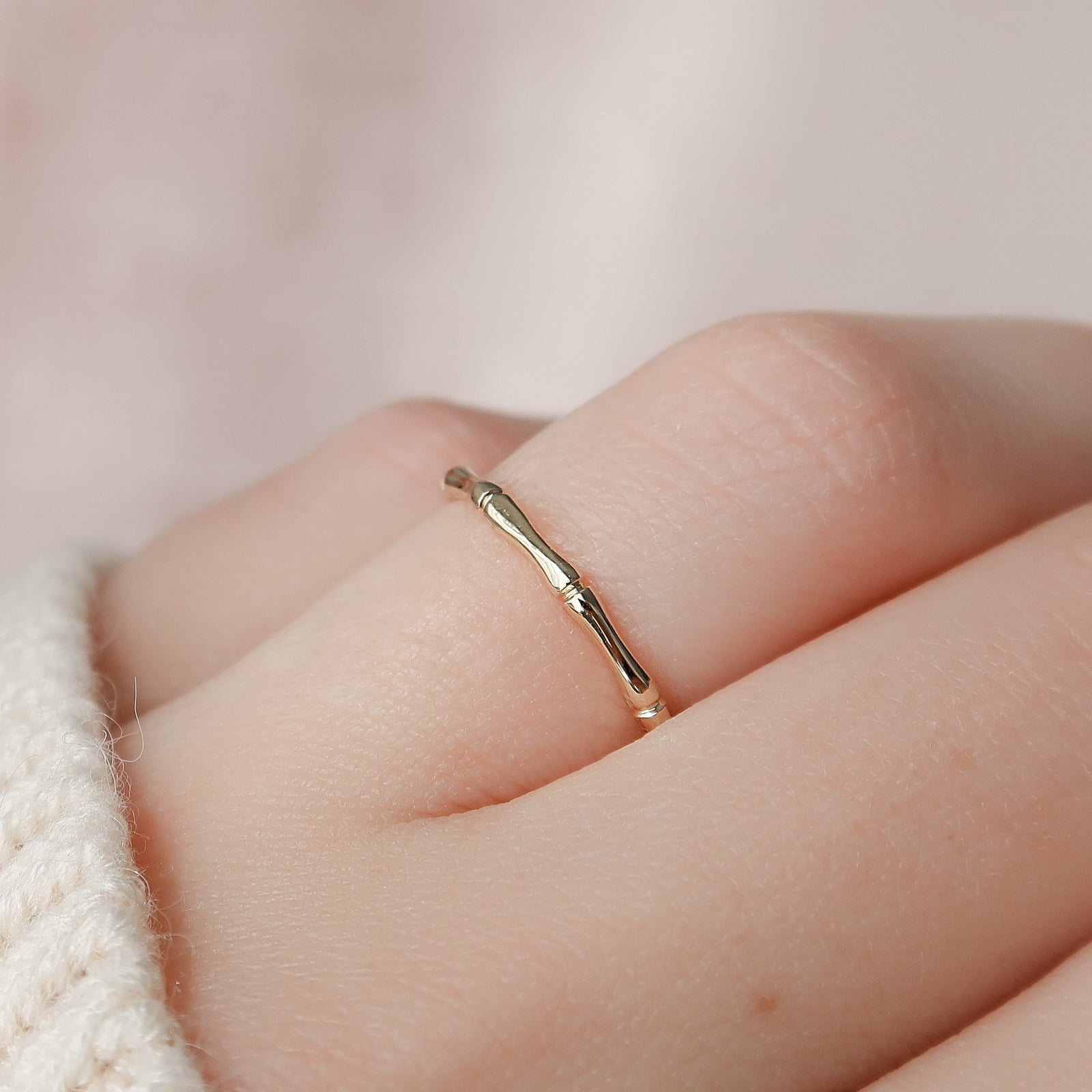 Solitaire Diamond Wedding Band