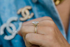 Diamond Alternative Engagement Ring