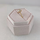 Diamond Alternative Engagement Ring