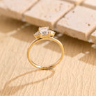 Affordable Moissanite Engagement Ring