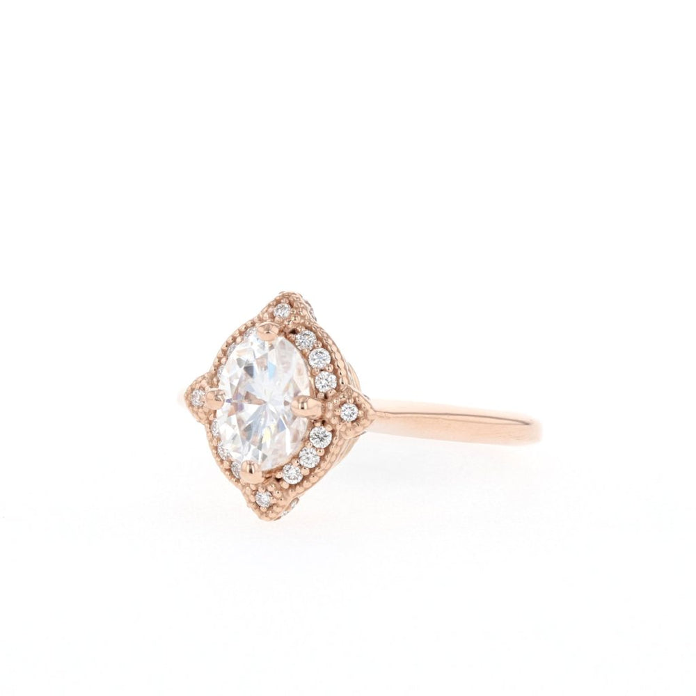 Premium Oval Bridal Ring