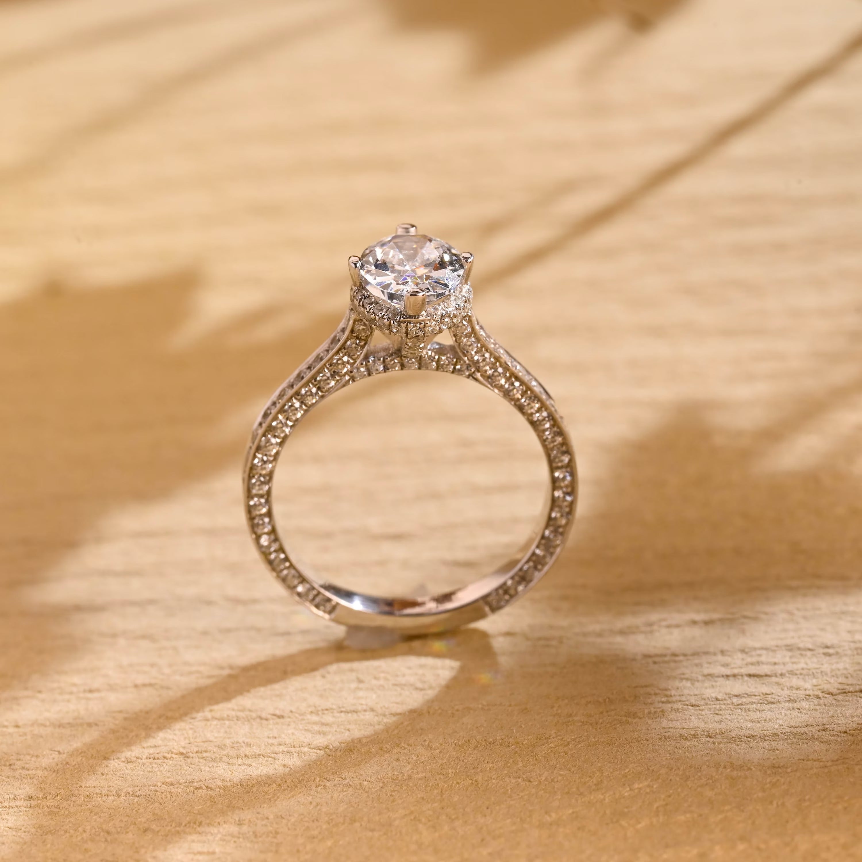 Luxury Moissanite Ring