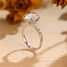 Affordable Moissanite Engagement Ring