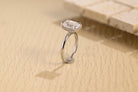 Luxury Moissanite Engagement Ring