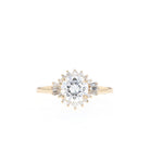 Affordable Moissanite Engagement Ring