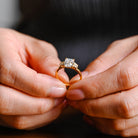 Affordable Moissanite Ring