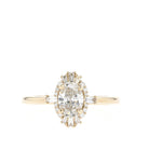 Vintage Oval Engagement Ring