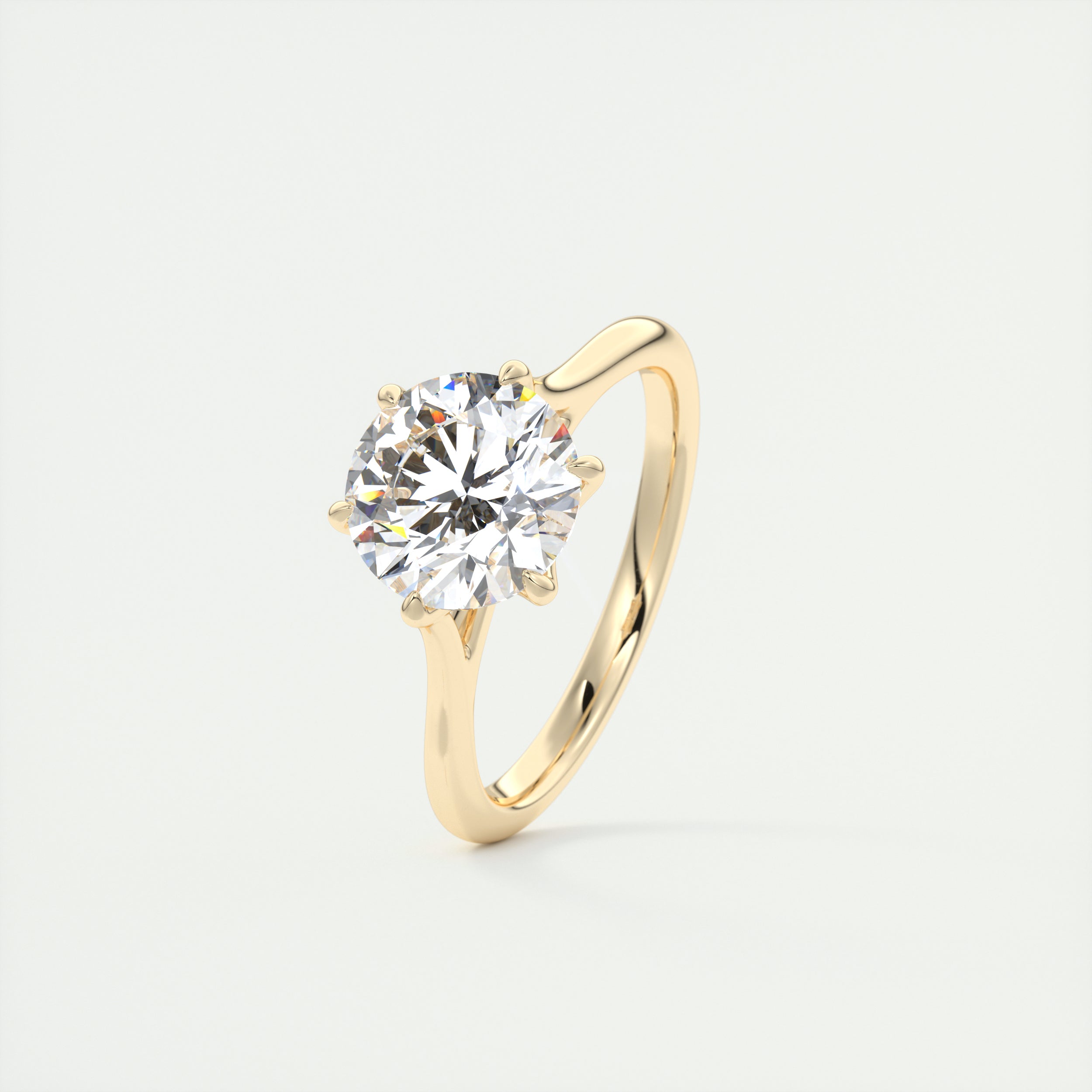 Classic Solitaire Engagement Ring