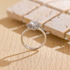 Luxury Moissanite Engagement Ring