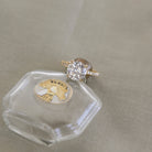 Affordable Moissanite Engagement Ring