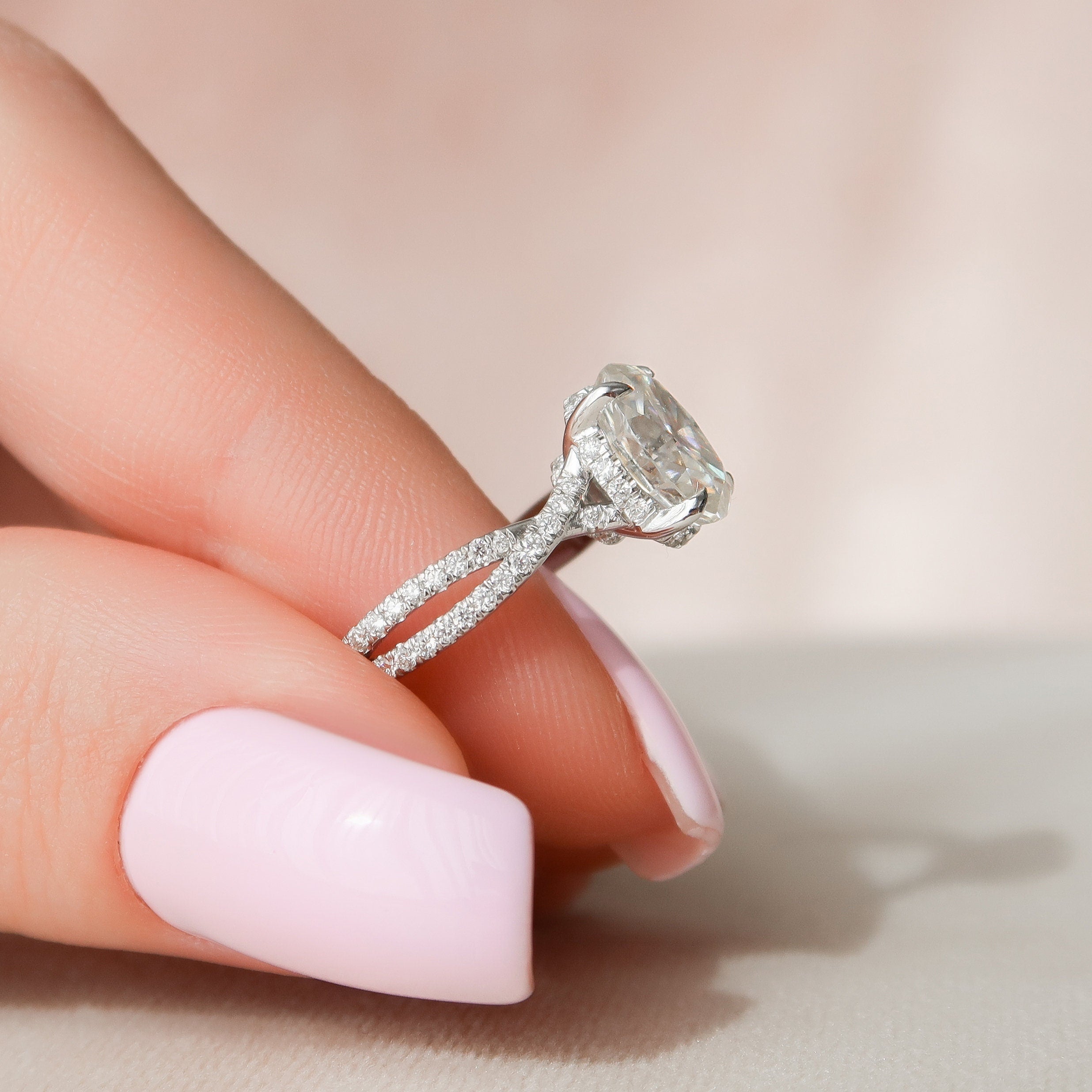 Oval Proposal Ring