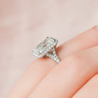 Moissanite Diamond Ring