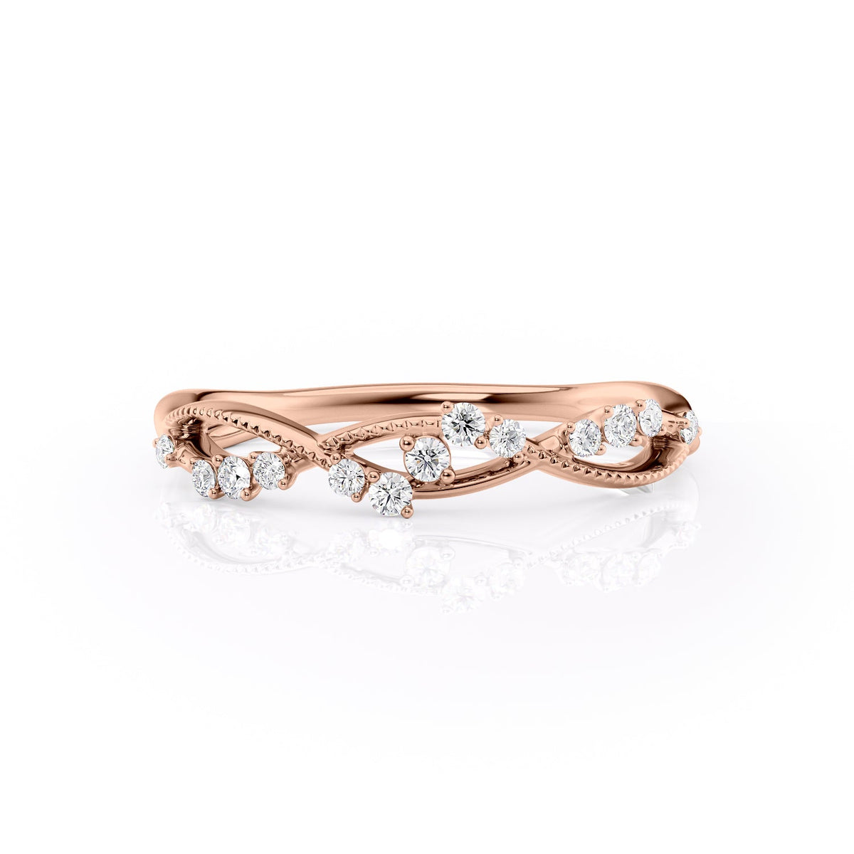 Stackable Diamond Band