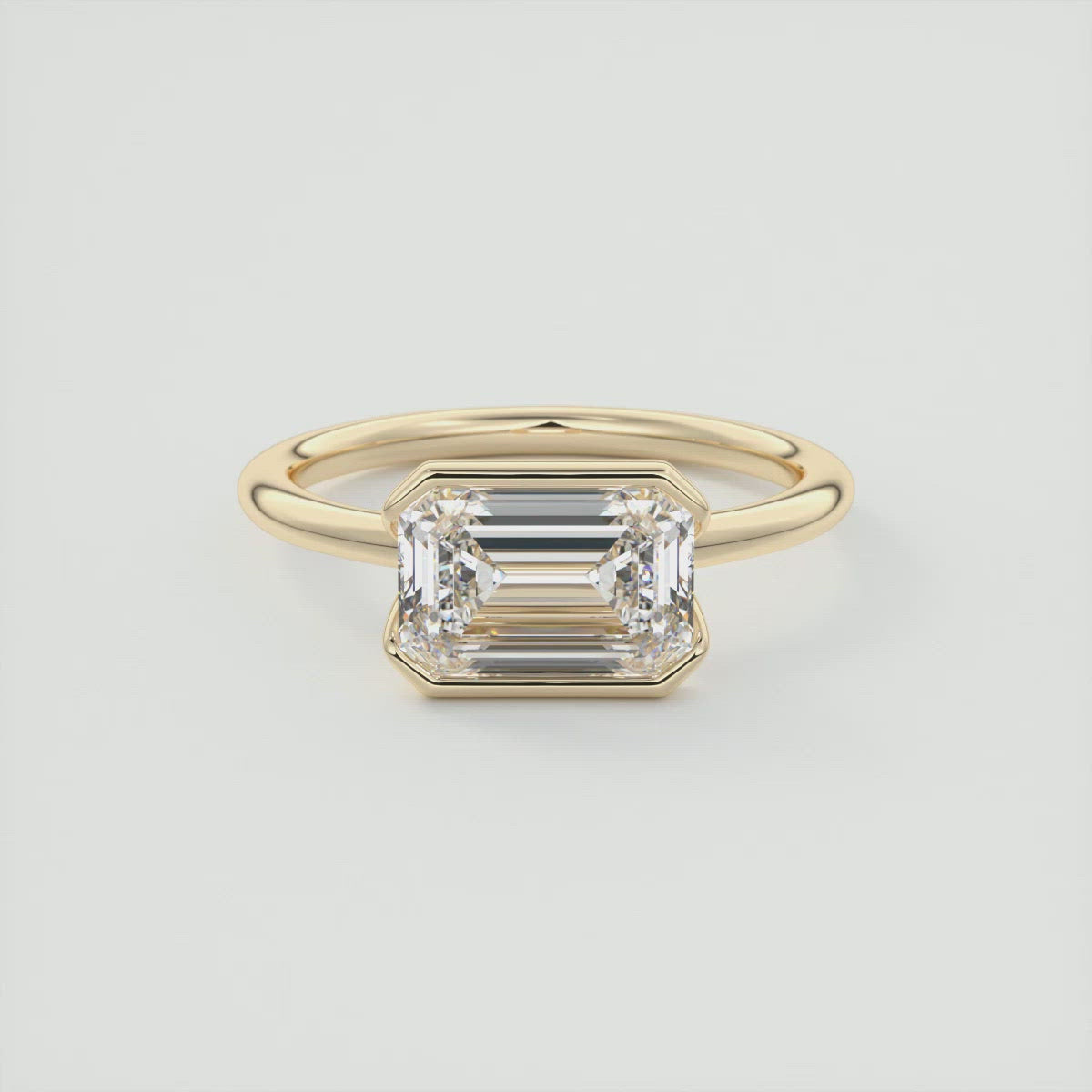 Luxury Moissanite Engagement Ring