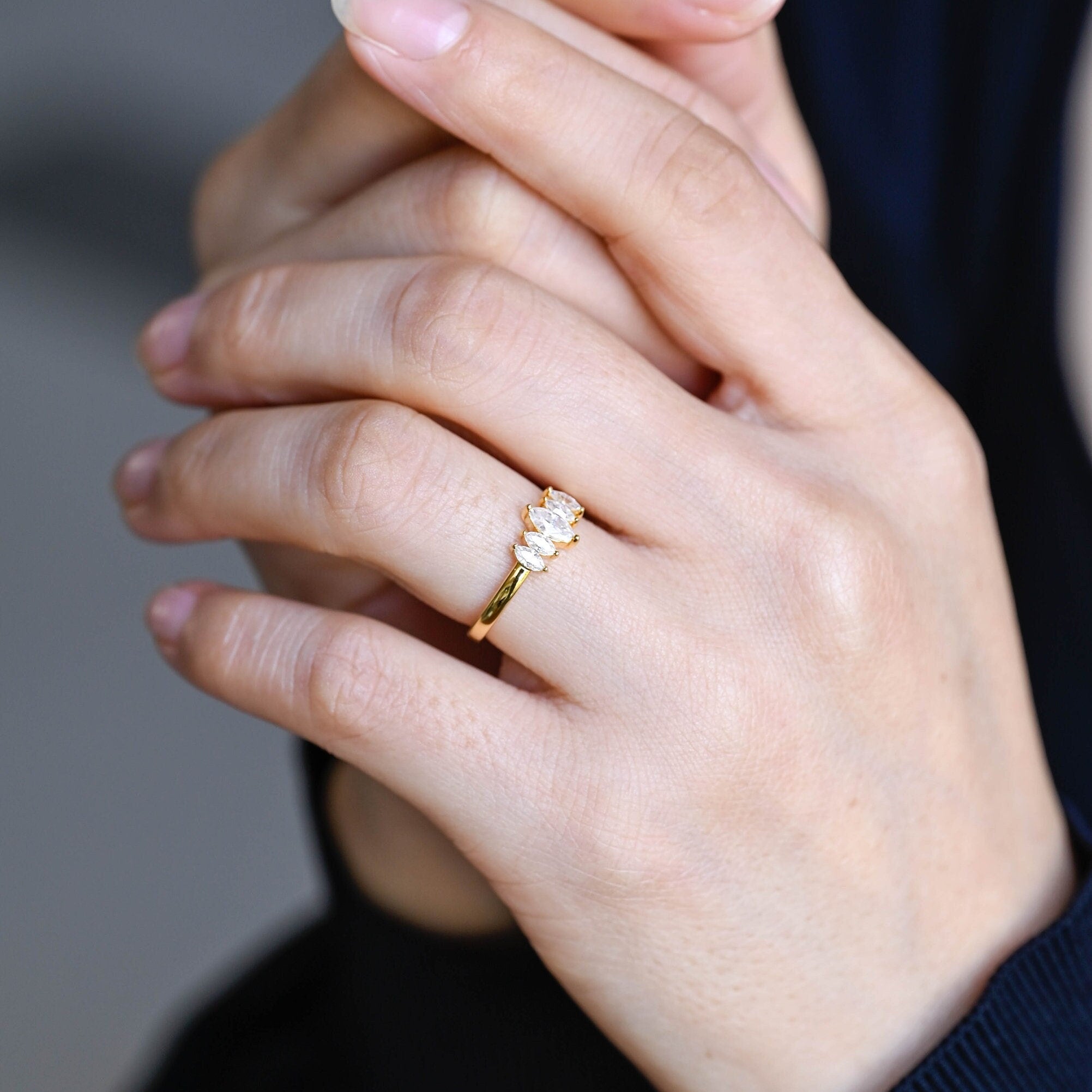 Marquise Bridal Ring