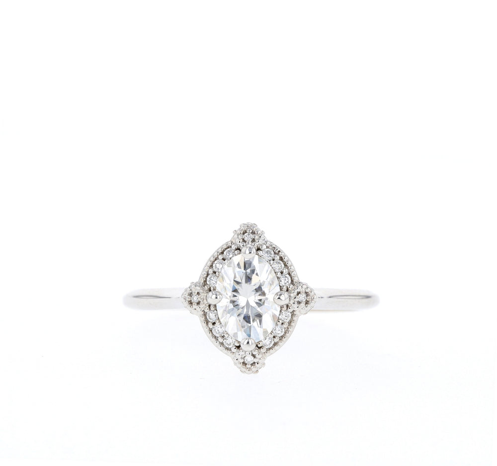 Premium Oval Bridal Ring